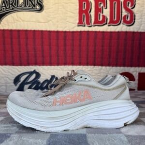 Size 8 - Hoka One One Bondi 8 Harbor Mist Lunar Rock (Women's) - 1127952 HMLR